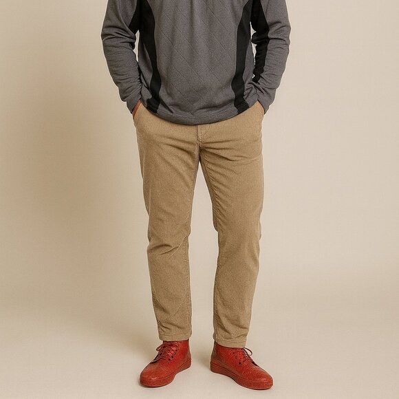 DEL TORO RED LEATHER QUILTED HIGH TOP CHUKKA SNEAKER US MENS 12 HIGH TOP - Picture 13 of 14